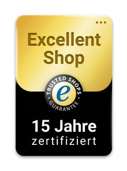 Trusted-Shops Excellent Shop 15 Jahre