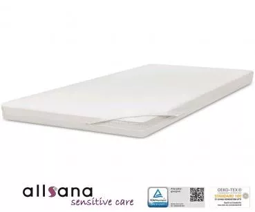 Allsana sensitive care Matratzen-Topper-Bezug 140x200x8cm