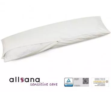Allsana sensitive care Kissenbezug 40x140 cm für Seitenschläferkissen