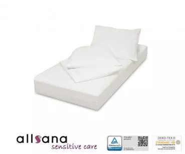 Allsana sensitive care Encasing Set für Kinder 70x140x12/ 100x135/ 40x60 cm