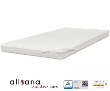 Allsana sensitive care Matratzen-Topper-Bezug 160x200x8cm