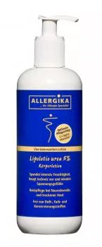 ALLERGIKA Lipolotio Urea 5%, 500 ml Spenderflasche