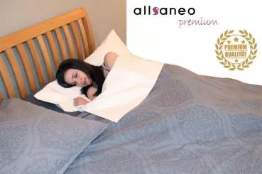 allsaneo premium Allergikerschlafsack extra leicht 100x220cm