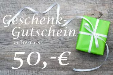 Geschenk-Gutschein 50,00 EUR