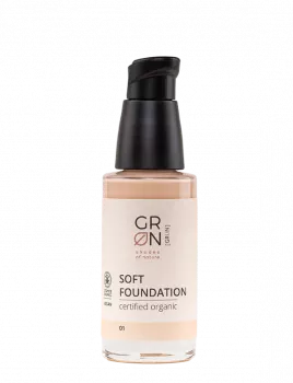 GRN Grün Soft Foundation 01 für helle Haut