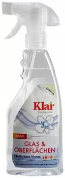 KLAR Glas & Oberflächenreiniger mit Sprayer