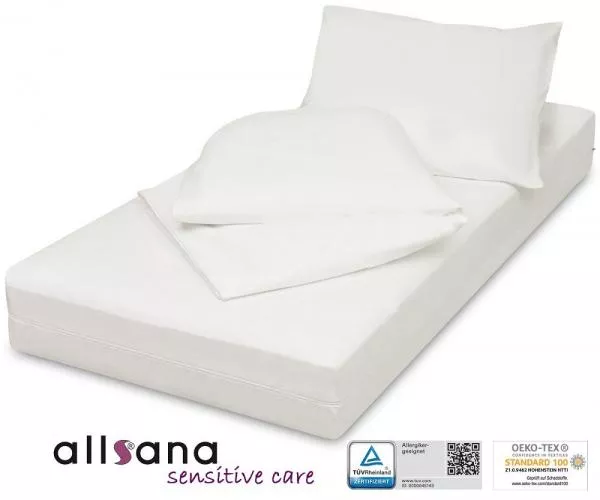 Allsana sensitive care Encasing Set für 140x200cm Matratzen