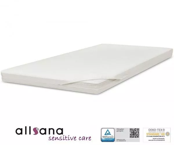 Allsana sensitive care Matratzen-Topper-Bezug 90x200x8cm