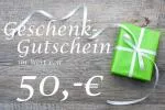 Geschenk-Gutschein 50,00 EUR